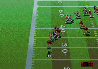 Скриншот игры NFL Quarterback Club